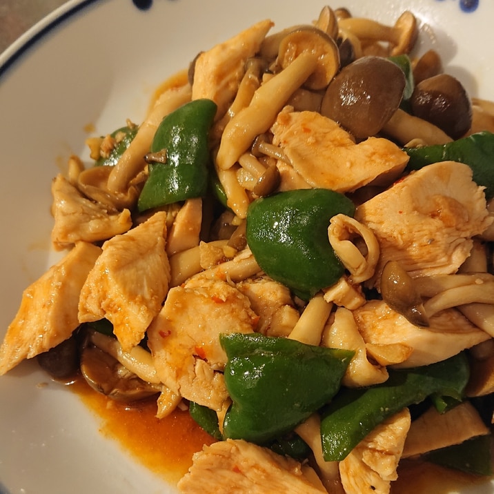 ヤミツキ!電子レンジ活用!鶏肉オイスターソース炒め